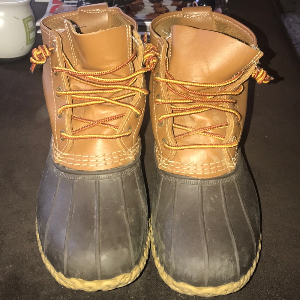 L.L Bean duck boots